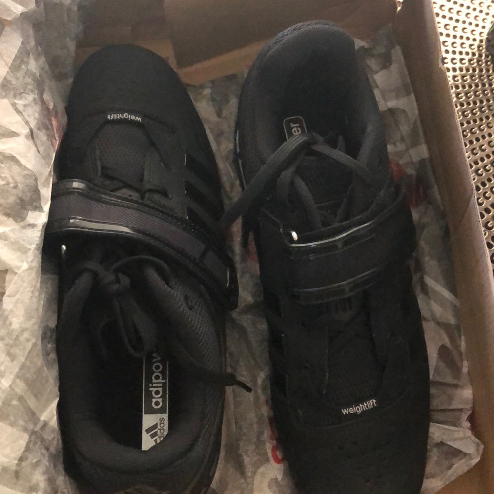 Adidas adipower black size 10